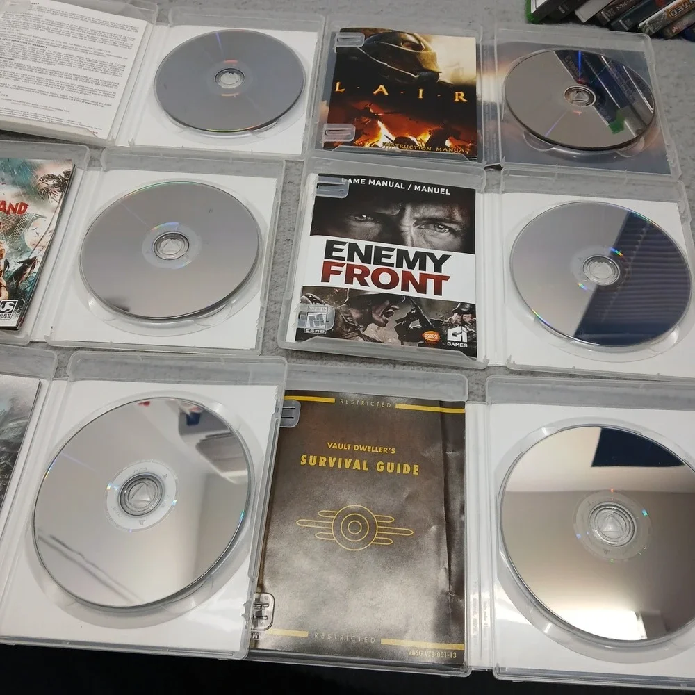 Lot 6 Games Sony PlayStation 3 Dead Island, Resident Evil: Revelations Plus More